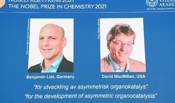 Le Nobel de chimie à un duo de champions des catalyseurs 