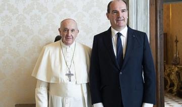 Castex rencontre le pape, en pleine tempête pour l'Eglise de France 