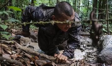 En jungle guyanaise, la formation d'une certaine élite militaire française