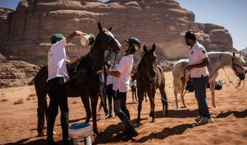 En Jordanie, une course équestre pour découvrir des paysages majestueux