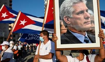 Cuba compte «suffisamment de révolutionnaires» pour contrer toute manifestation, selon son président