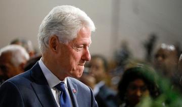 L'ex-président américain Bill Clinton hospitalisé pour une infection