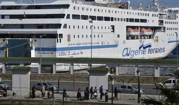 Arrivée du premier ferry reliant Alger à Marseille depuis mars 2020