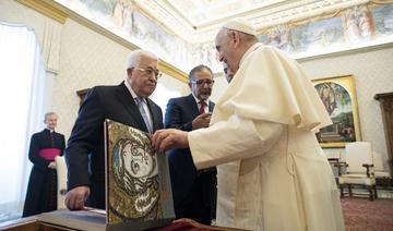 Le pape François reçoit le président palestinien Mahmoud Abbas 