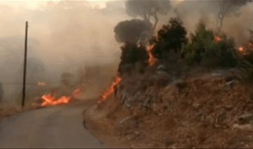 En plein mois de novembre, de terribles incendies ravagent le Liban