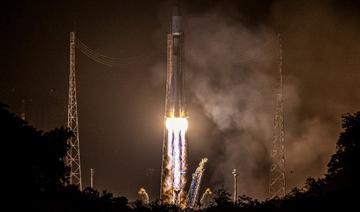 Décollage d'un lanceur Soyouz porteur de deux satellites Galileo