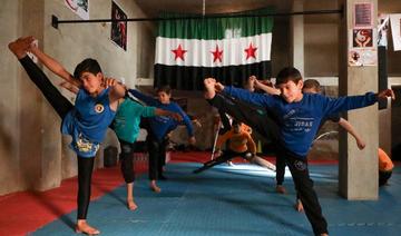 Dans le nord syrien, un maître de kung-fu unijambiste