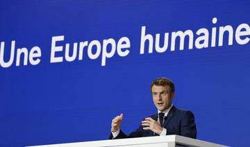 Macron à l'offensive pour «une Europe puissante» 