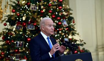Pour Noël, Biden vante l'«immense courage» des Américains face à la pandémie