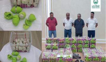 À Dubaï, importante saisie de captagon caché dans de faux citrons
