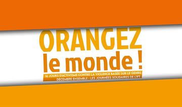 Pour soutenir les droits des femmes, Orangez le Monde!