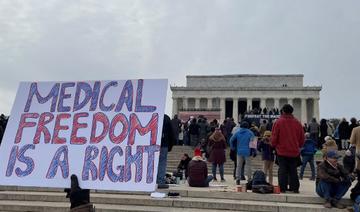 Manifestation à Washington contre «la tyrannie» des obligations vaccinales