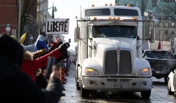 Canada: des centaines de camionneurs en route vers Ottawa pour manifester contre l'obligation vaccinale