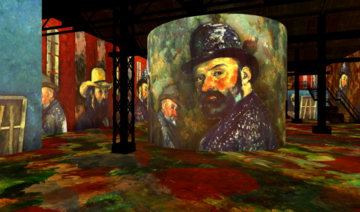 Lumières de Provence : Cézanne et Kandinsky au cœur de la nouvelle exposition de l'Atelier des Lumières