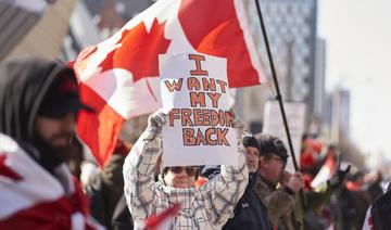 Nouvelles manifestations contre les mesures sanitaires au Canada