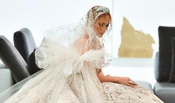 Jennifer Lopez vêtue d’une robe Zouhair Mourad pour son mariage dans le film Marry Me 