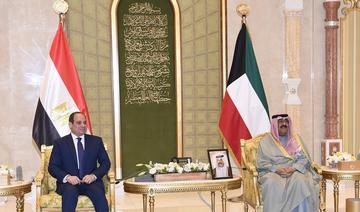 Al-Sissi espère stabilité et sécurité pour le Koweït et les pays du Golfe