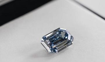 Un diamant bleu très rare récemment découvert arrive au Moyen-Orient