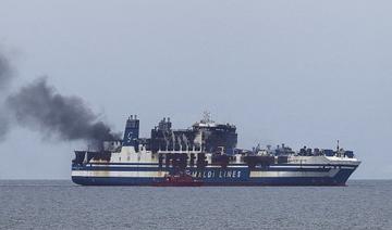 Grèce: 11 morts au total dans l'incendie du ferry incendié, selon un nouveau bilan