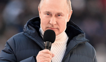 Malgré la guerre, Poutine fait une démonstration de force dans un stade de Moscou