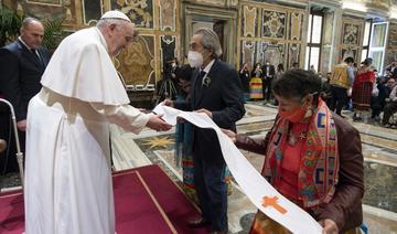 Le pape présente ses «excuses» pour le drame des pensionnats pour autochtones au Canada