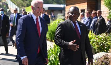 Le président sud-africain évoque un échange «productif» avec Biden au sujet de l'Ukraine