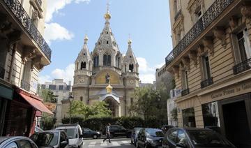 Un incendie détruit une église orthodoxe russe à Paris