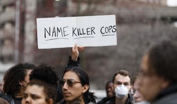USA: Manifestation après la publication de vidéos montrant un policier blanc tuant un homme noir