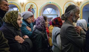 Brioches et bombardements: triste Pâques orthodoxe pour les Ukrainiens