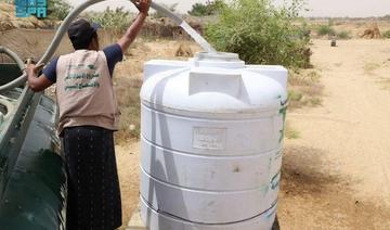 KSrelief fournit plus de 3 millions de litres d'eau aux camps yéménites pour personnes déplacées