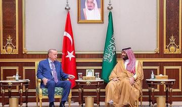 Le prince héritier saoudien s'entretient avec le président turc Erdogan