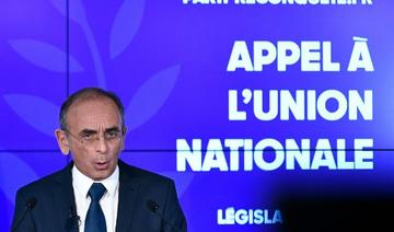 Législatives: Reconquête! d'Eric Zemmour présentera 550 candidats 