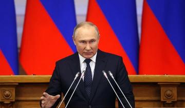 Ukraine: Poutine assure que l'Occident souffre des sanctions plus que Moscou