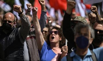 1er-Mai: des milliers de manifestants à Athènes pour la défense du pouvoir d'achat 
