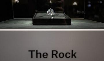 Le plus gros diamant blanc mis aux enchères loin d'atteindre un record 