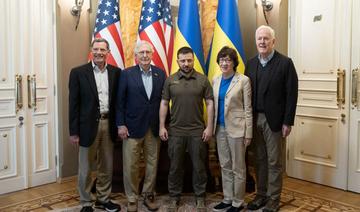 Zelensky rencontre à Kiev le chef des sénateurs républicains américains ​​​