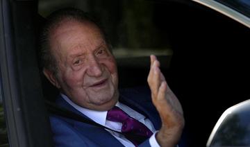 Espagne: Juan Carlos a vu son fils Felipe VI, au terme d'une visite polémique