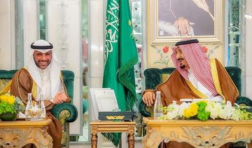 Le roi Salmane reçoit le président du parlement koweïtien à l’occasion de l'Aïd Al-Fitr