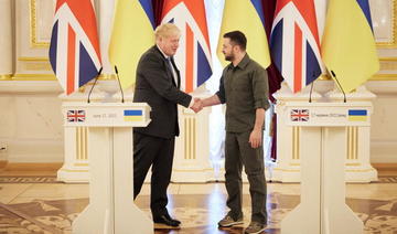 Le Premier ministre britannique Boris Johnson à nouveau en visite à Kiev