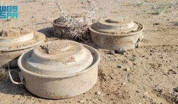 Le projet de déminage Masam du centre KSRelief élimine 1 400 mines au Yémen en une semaine