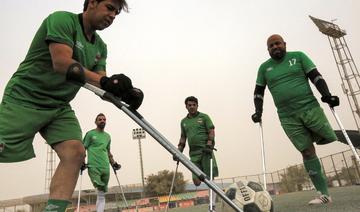 Meurtris par les conflits en Irak, des amputés montent leur équipe de football