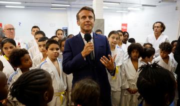 Macron en Seine-Saint-Denis pour promouvoir le sport chez les jeunes 
