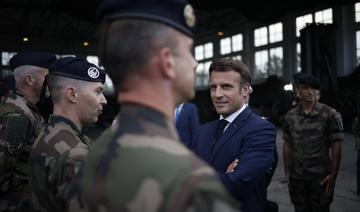 Macron soutient en Roumanie les troupes aux portes de l'Ukraine