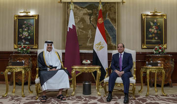 L'émir du Qatar arrive au Caire pour rencontrer le président égyptien