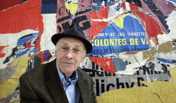 Décès de l'artiste Jacques Villeglé, «grand-père» de l'art urbain
