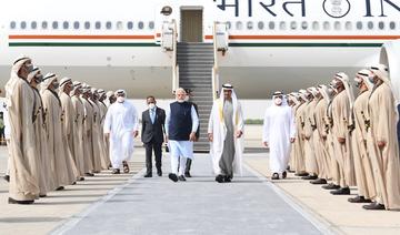 Le Premier ministre indien arrive à Abou Dhabi pour une courte visite