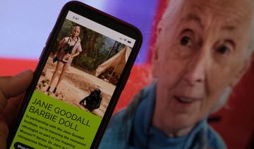 La primatologue Jane Goodall a une poupée barbie à son effigie