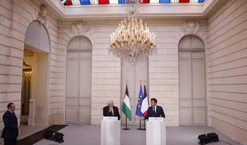 Macron à Abbas: «  Pas d'autre alternative » que la paix au Proche-Orient 