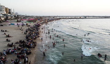 Après le nettoyage des eaux usées, le littoral de Gaza devient la principale activité récréative cet été