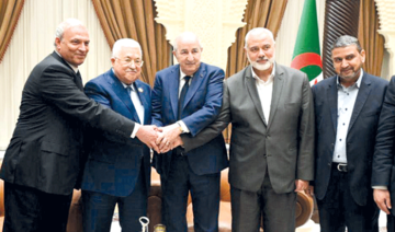 Tebboune réunit Mahmoud Abbas et Ismaïl Haniyeh